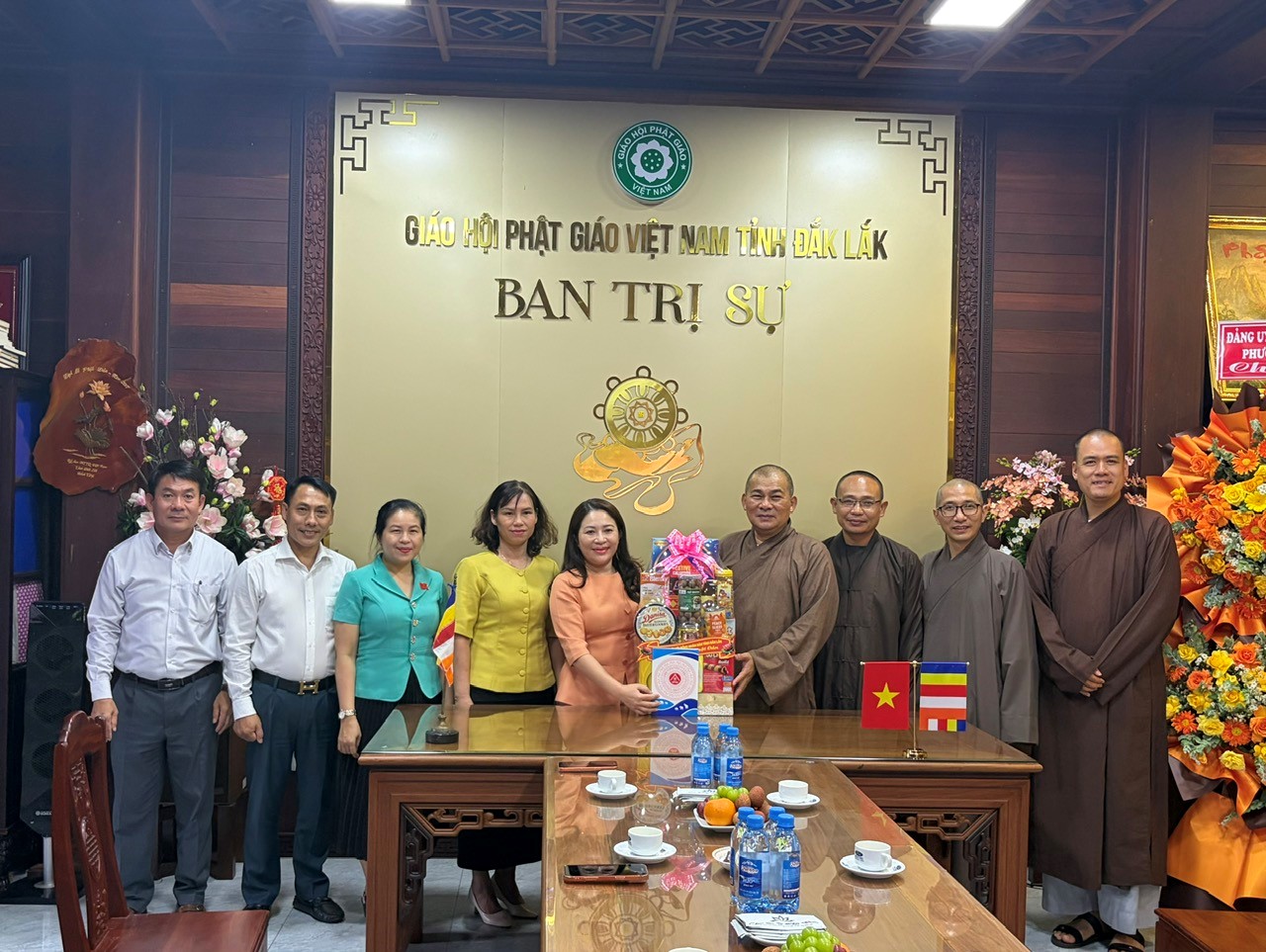 Lãnh đạo HĐND tỉnh thăm, chúc mừng các cơ sở Phật giáo nhân dịp Đại lễ Phật đản Phật lịch 2570